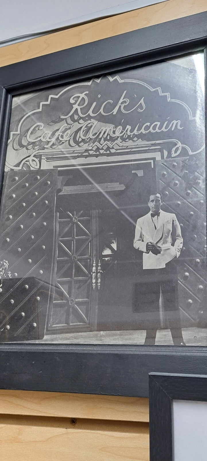CASABLANCA HUMPHREY BOGART RICK'S CAFE VINTAGE