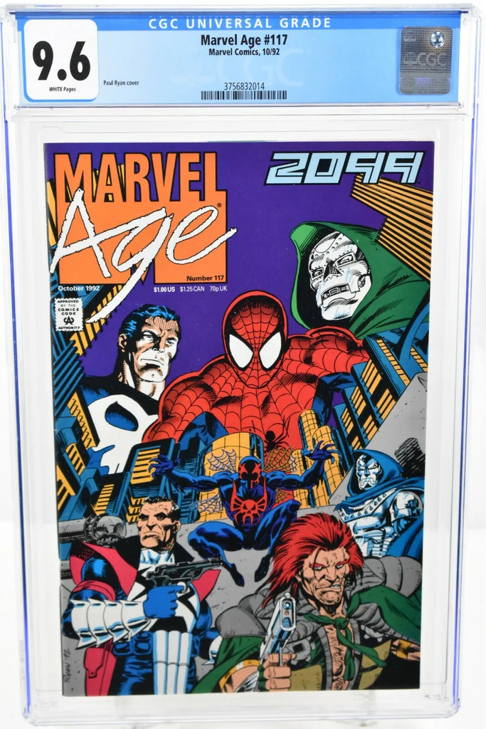 Marvel Age #117 (1992) CGC Graded 9.6 Paul Ryan Cover Marvel Comics.