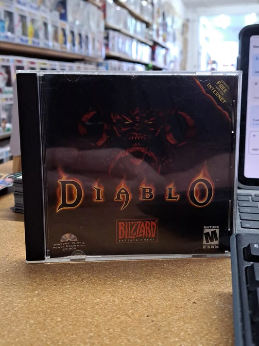 Diablo 1 PC CD-ROM Computer Game Windows 95 Macintosh Original Disc with Case