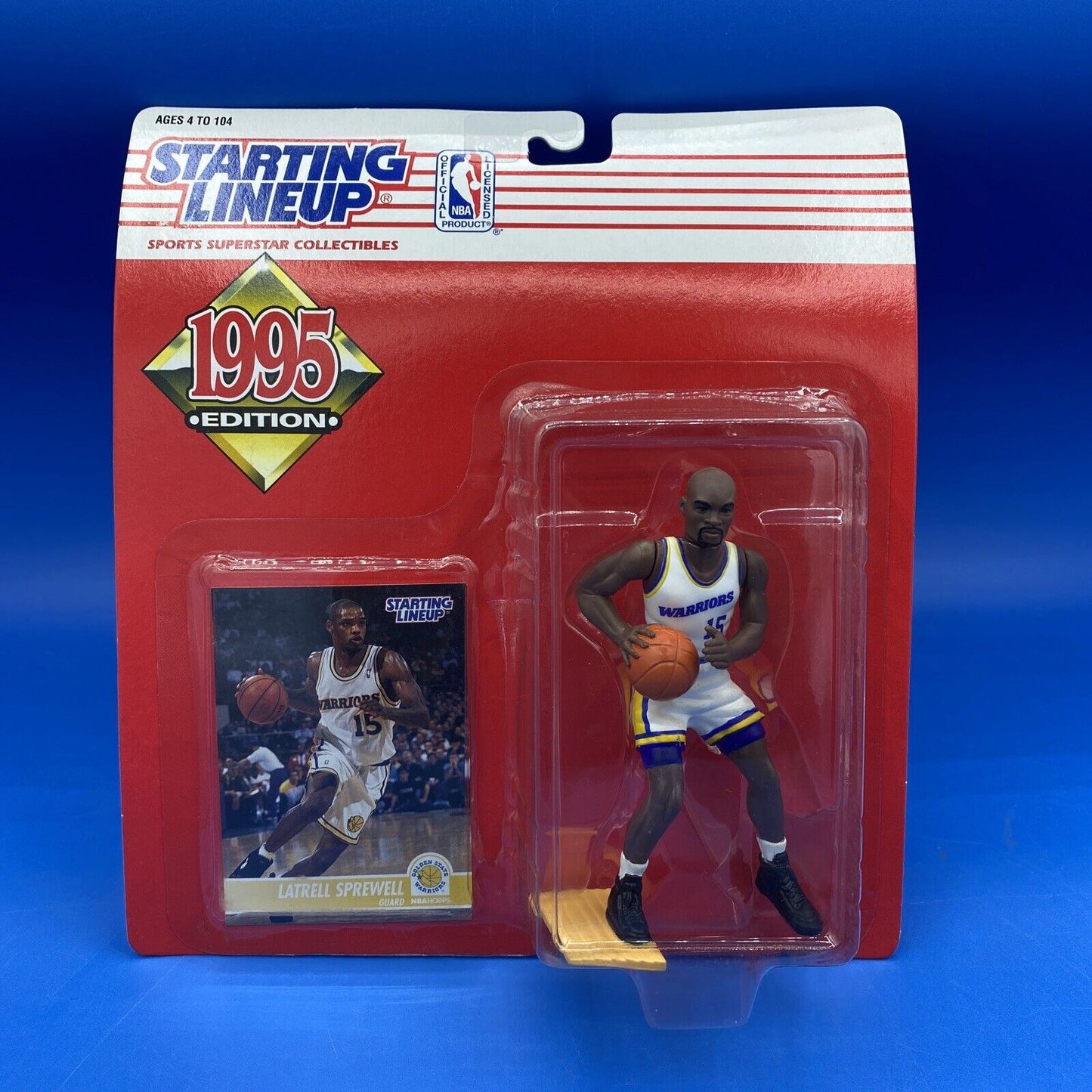 1995 Starting Lineup Latrell Sprewell.