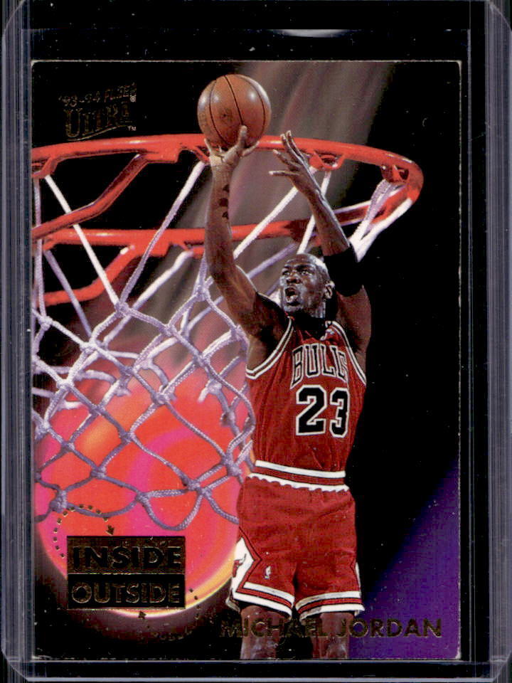1993-94 Fleer Ultra Michael Jordan Inside Outside #4 Chicago Bulls.