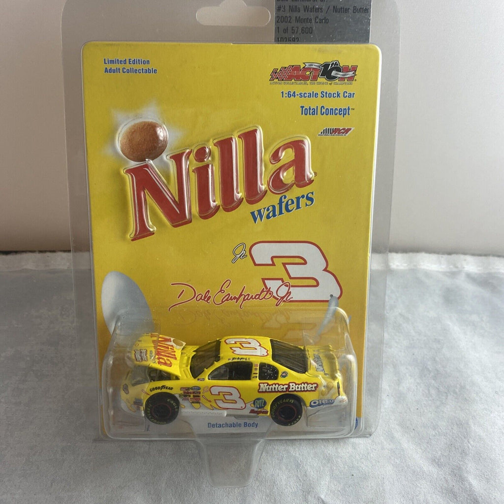 Dale Earnhardt Jr. #3 Nilla Wafers Nutter Butter 2002 Monte Carlo 1/64 Scale Car.