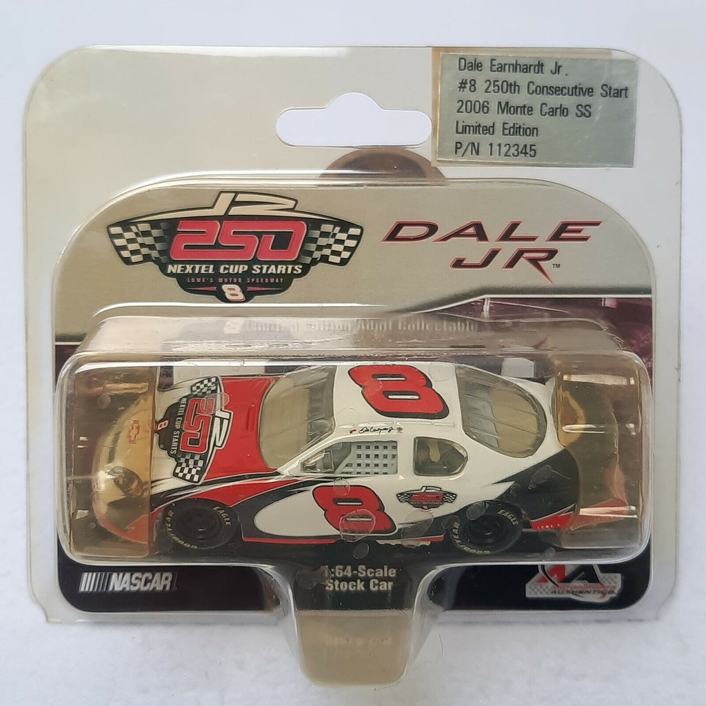 Dale Earnhardt Jr #8 250th Consecutive Start 2006 Monte Carlo SS 1/64 Limited.
