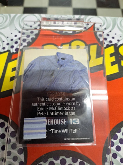 Warehouse 13 Costume Swatch Eddie McClintock As Pete Lattimer 163/350
