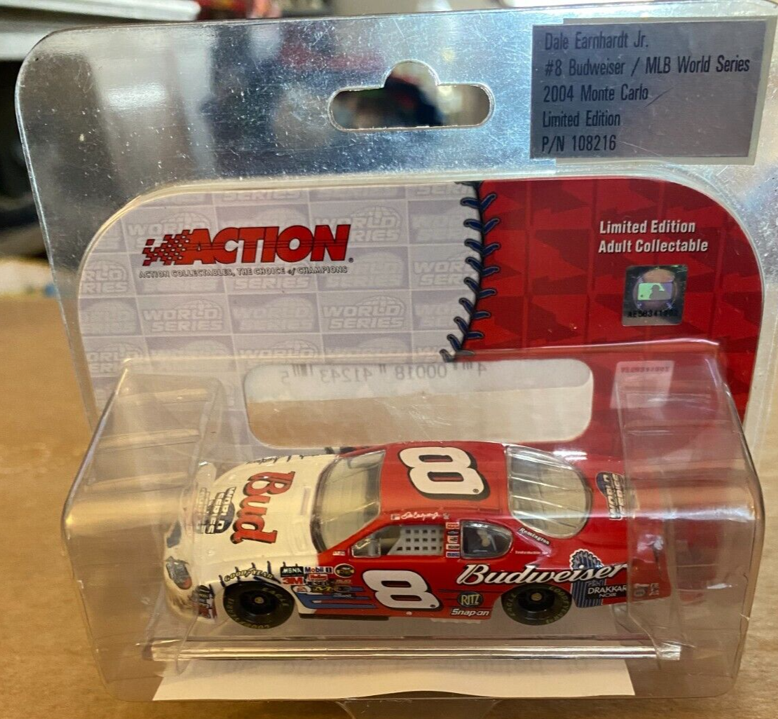 2004 Action DALE EARNHARDT JR #8 Budweiser / MLB World Series Chevy 1/64.