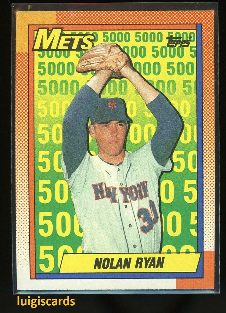 1990 Topps Nolan Ryan 5000K Nolan Ryan New York Mets #2.