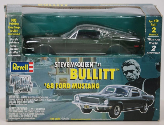 Revell Steve McQueen Bullitt 1968 Ford Mustang Model Kit