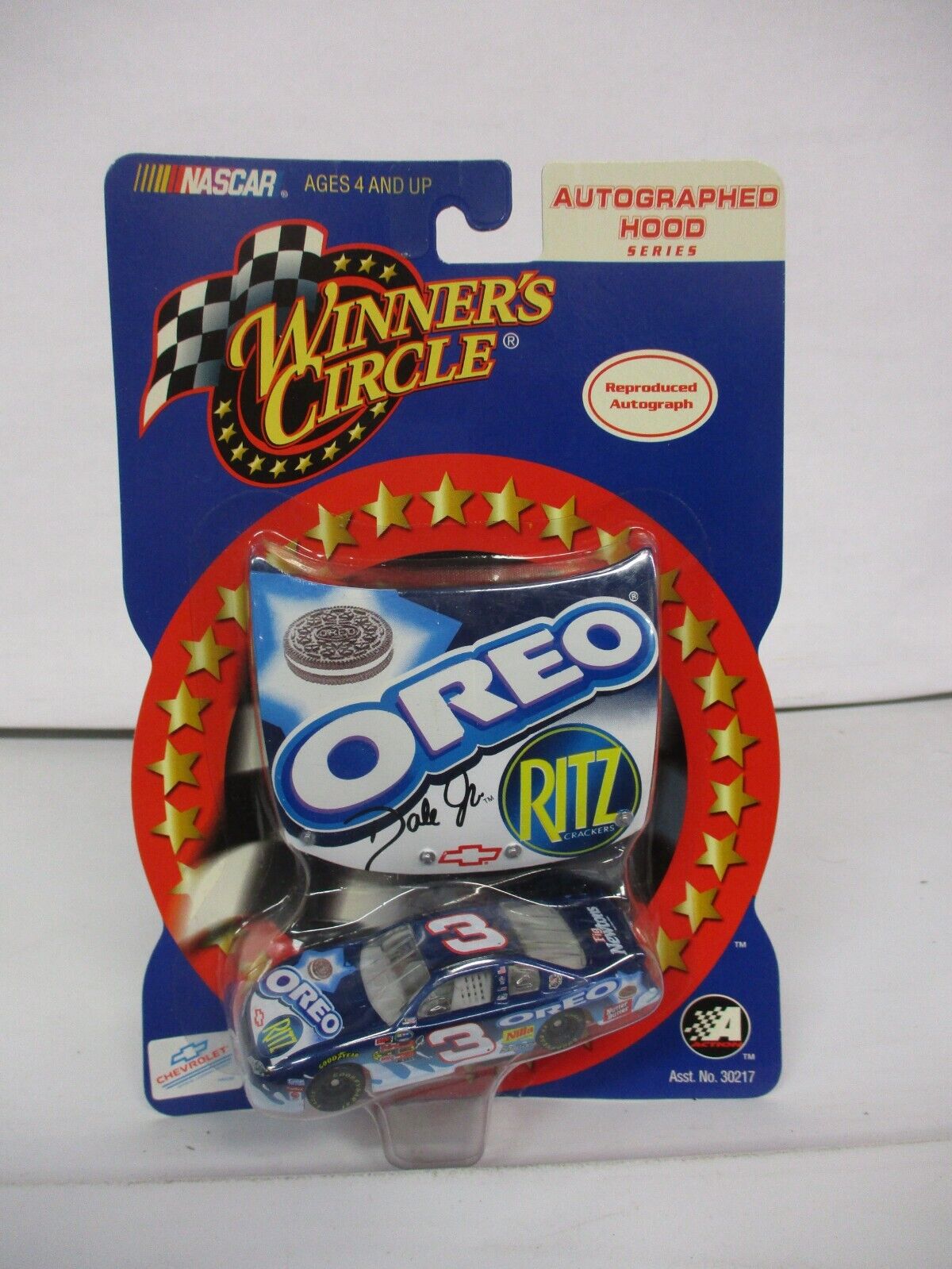 Winner's Circle Autographed Hood Series Dale Earnhardt Jr. Oreo Ritz 1/64.