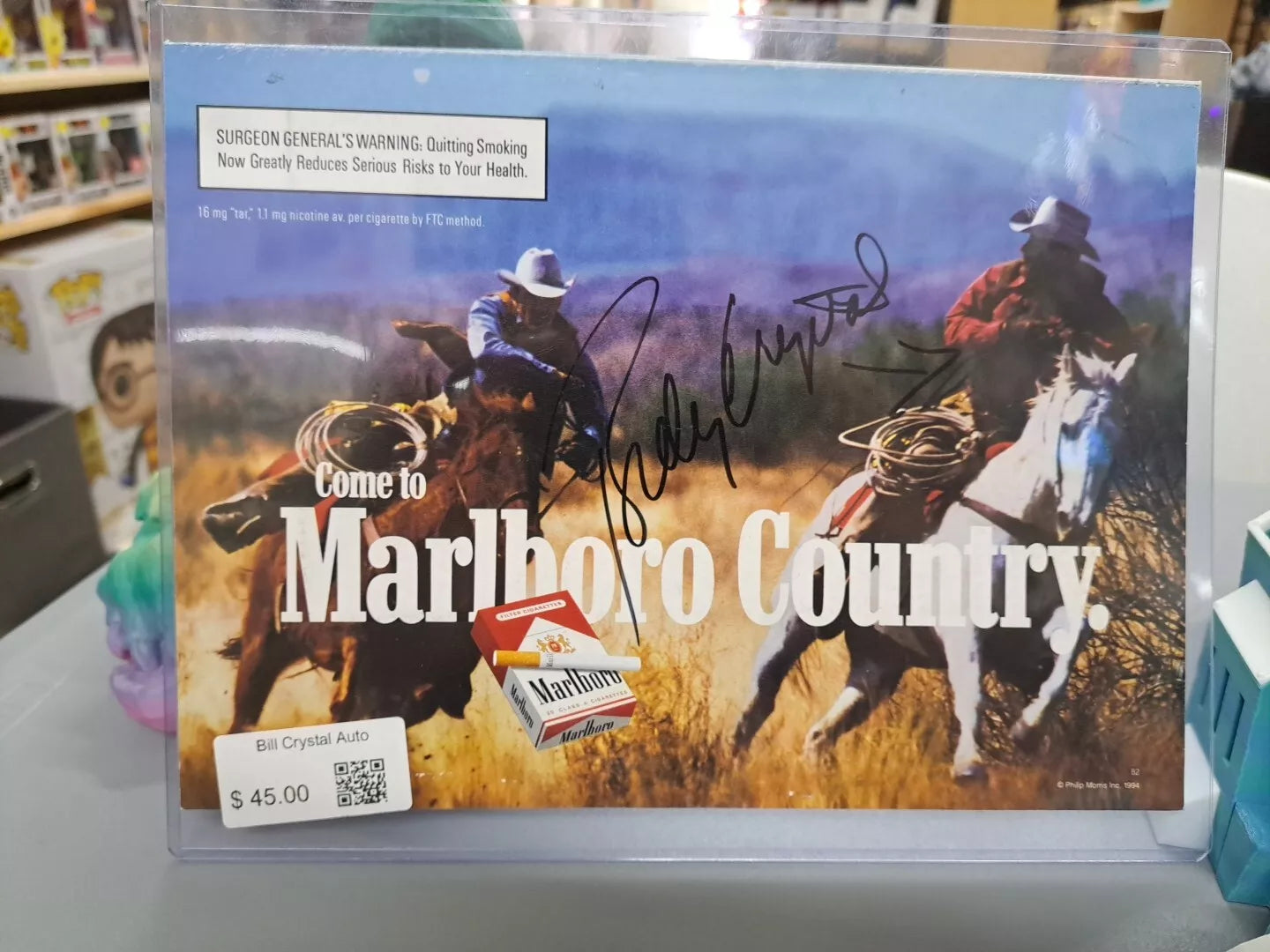 Billy Crystal Autograph