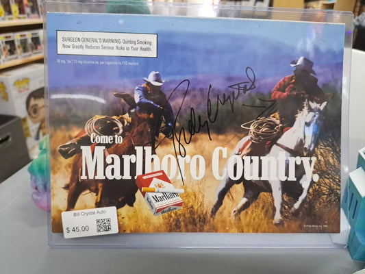 Billy Crystal Autograph