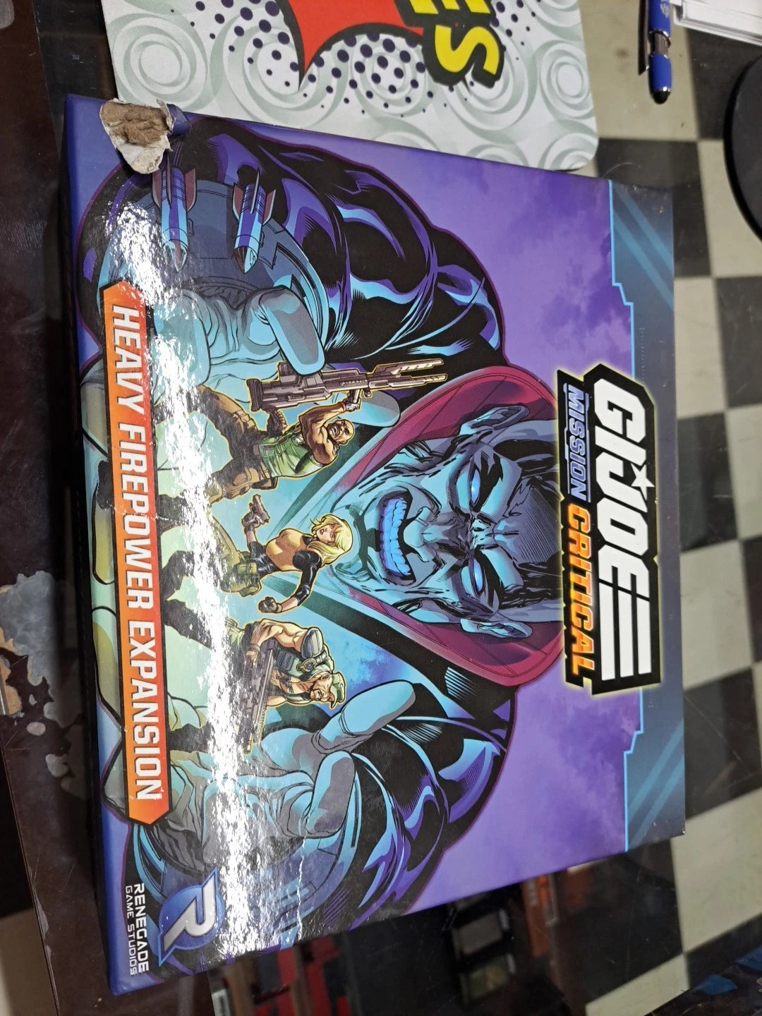 G.I. Joe Mission Critical Heavy Firepower Expansion