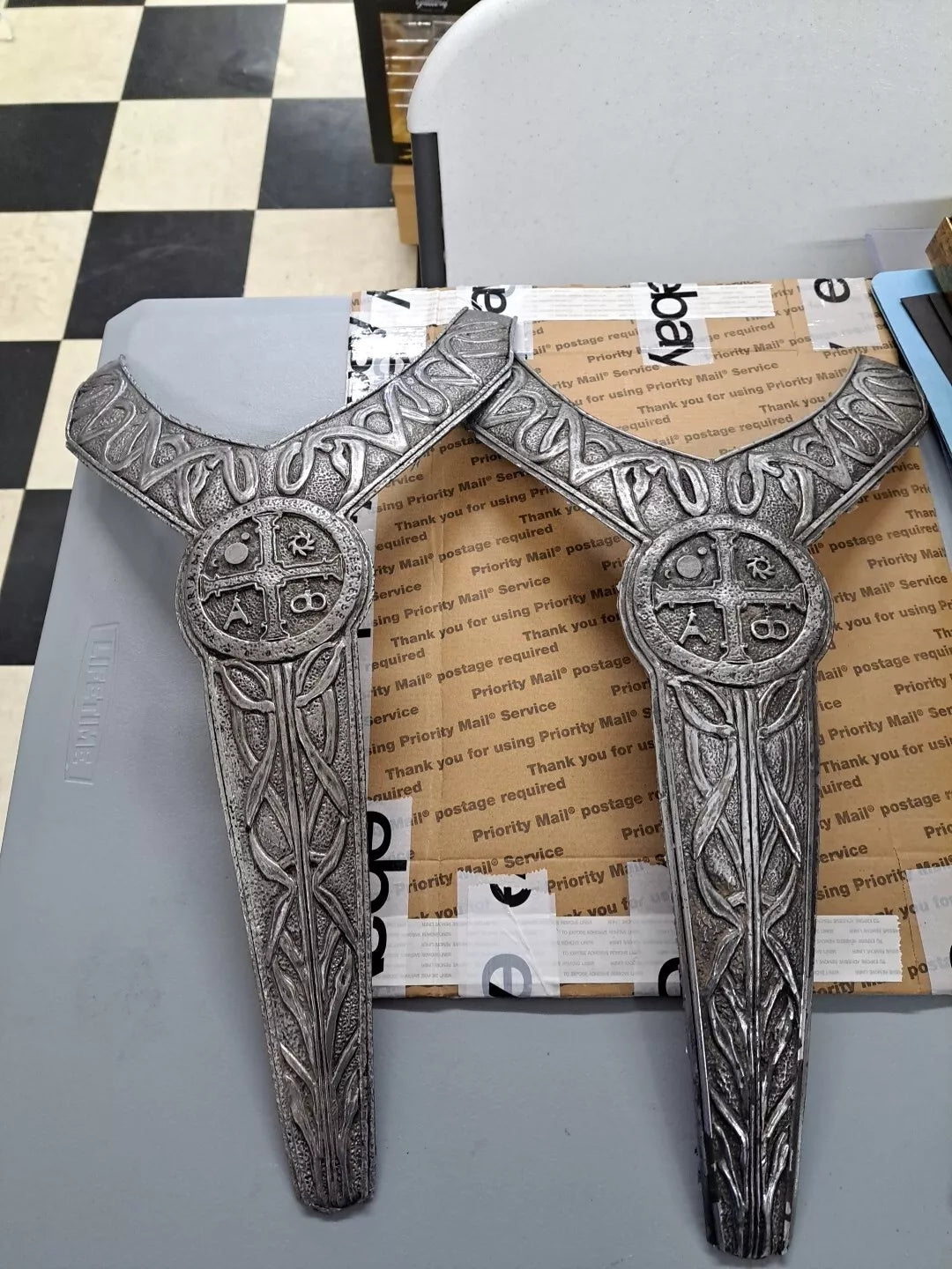 Transformers: The Last Knight Screen Used Prop Armor Chest Pieces