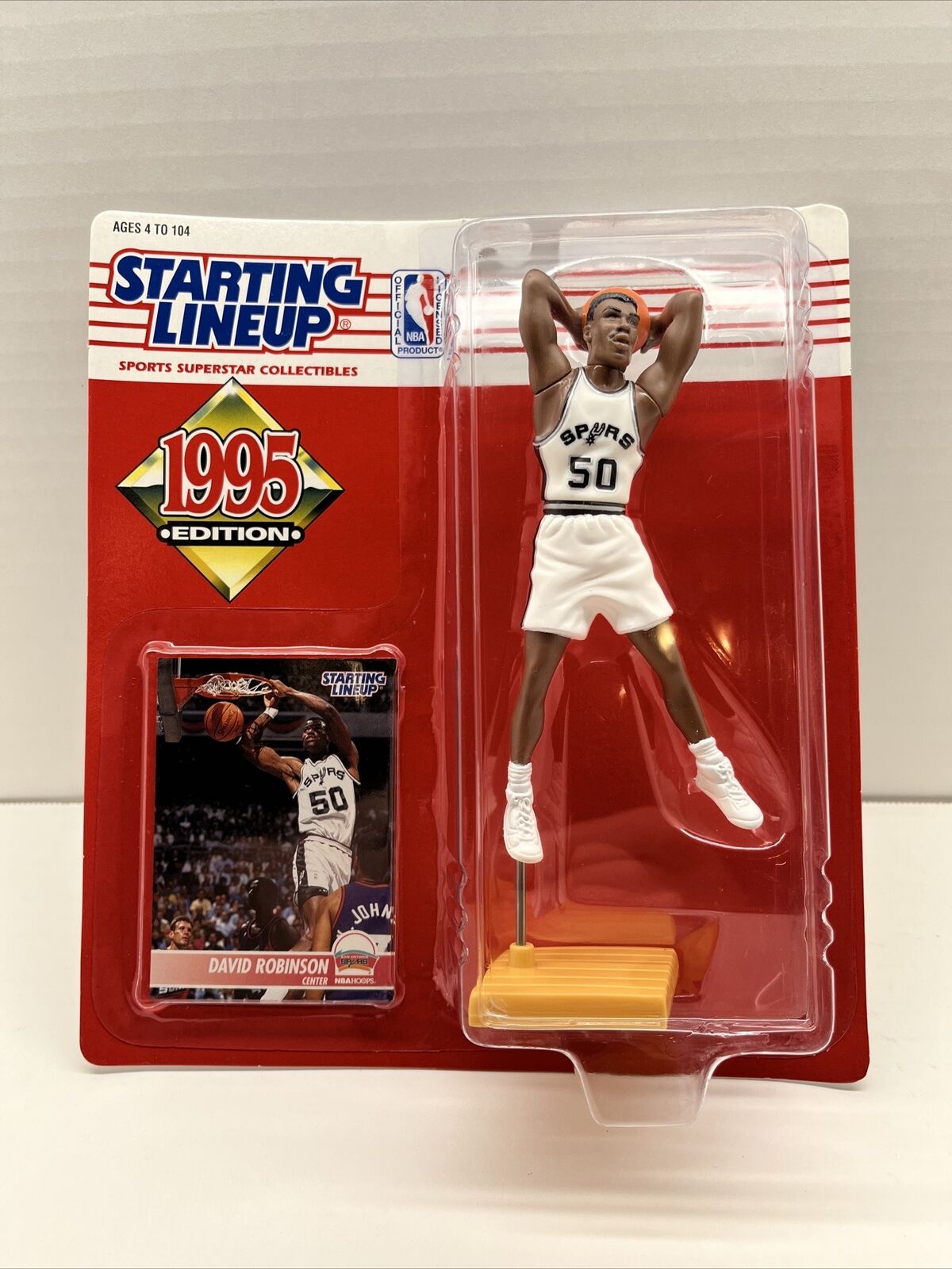 1995 Starting Lineup David Robinson.