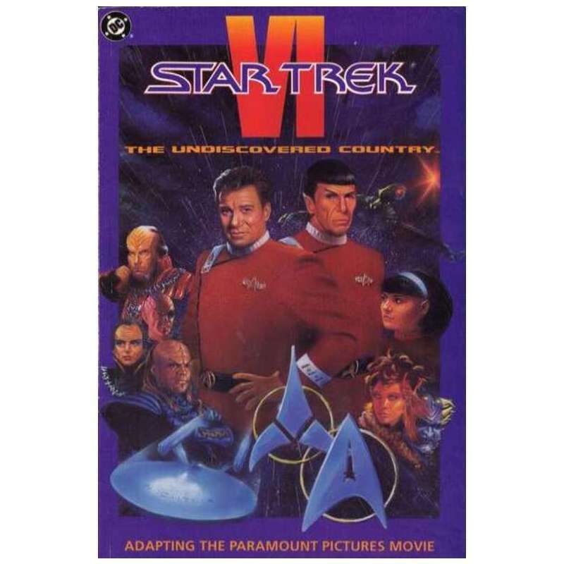 Star Trek VI The Undiscovered Country Graphic Novel.