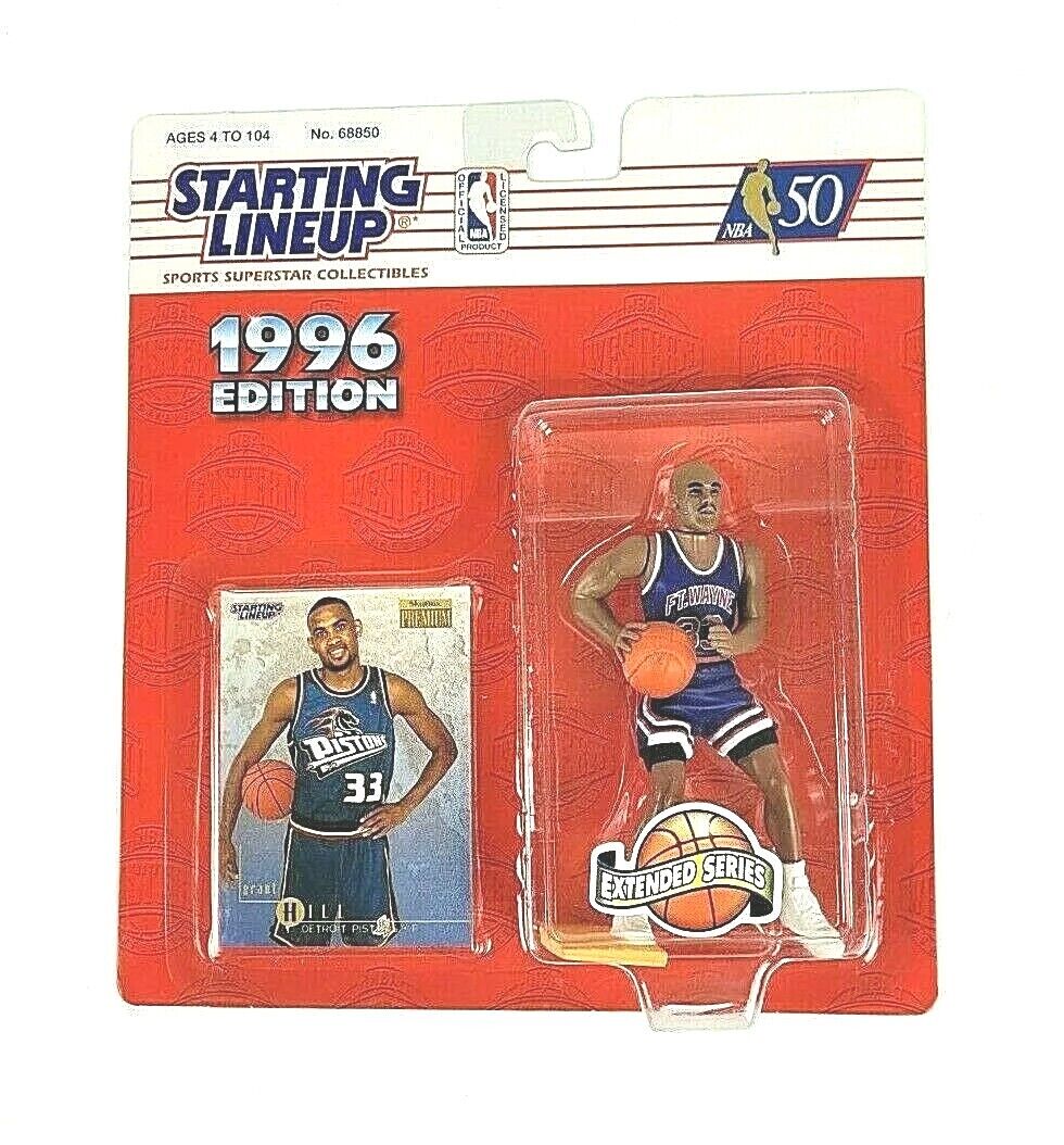 1996 Starting Lineup Grant Hill Pistons.