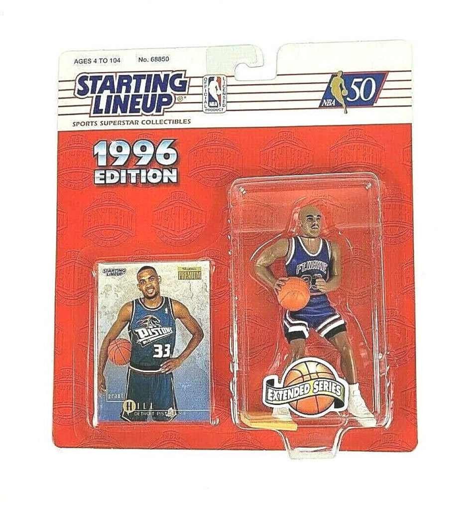 1996 Starting Lineup Grant Hill Pistons.