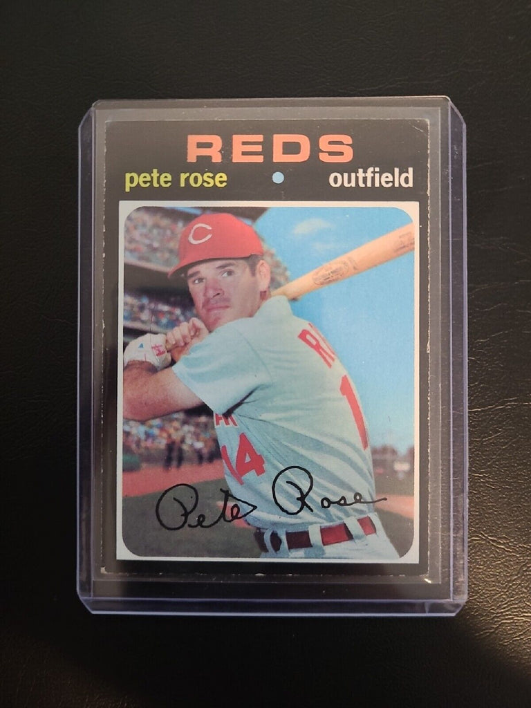 Pete Rose 1971 Baseball Card.