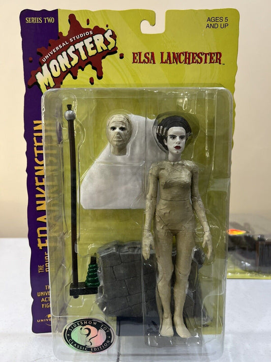 Sideshow Universal Monsters 8” Bride of Frankenstein Elsa Lanchester 1999.