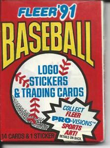 Fleer '91 Baseball Cards.