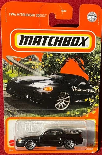 MATCHBOX 1994 MITSUBISHI 3000GT BLACK 64/102