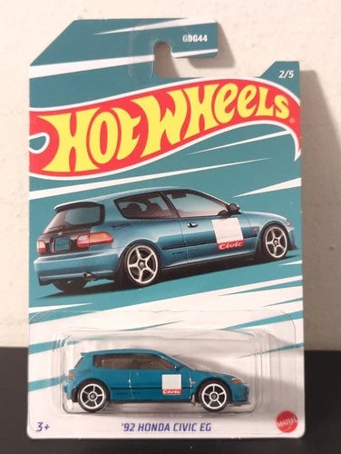 Hot Wheels - '92 Honda Civic EG - 2022 Walmart Exclusive Series 2/5