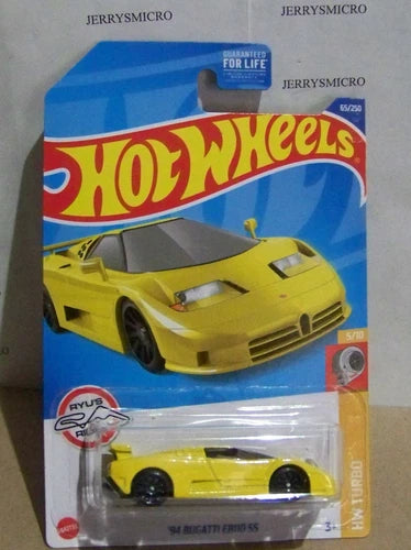 2022 Hot Wheels '94 Bugatti EB110 SS HW Turbo 5/10 #65/250