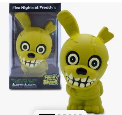 Five Nights At Freddy's 10" GLOW in DARK - Mighty Mega SquishMe SPRINGTRAP FNAF