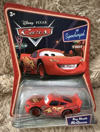 Disney Pixar Cars Bug Mouth McQueen Supercharged Die-cast