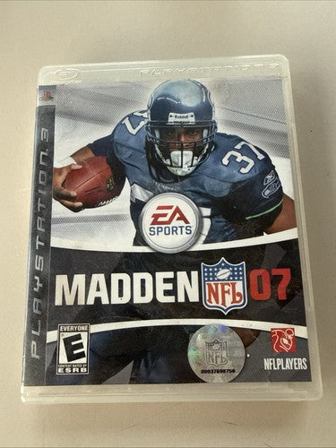 EA SPORTS MADDEN NFL 07 PlayStation 3 PS3 game only