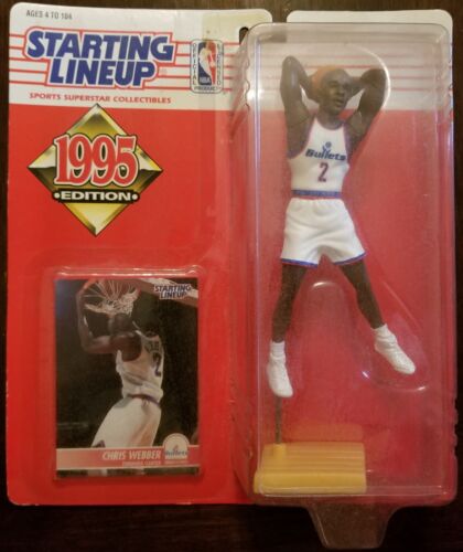 1995 Starting Lineup Chris Webber.