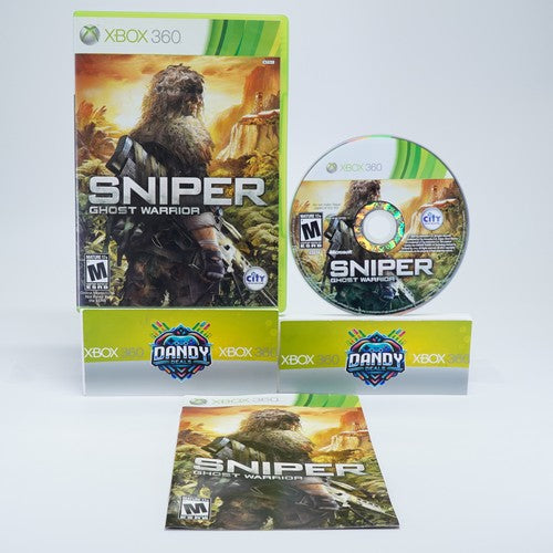 Sniper Ghost Warrior CIB W/ Manual - Xbox 360