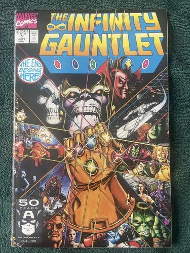 The Infinity Gauntlet #1 (Marvel Comics July 1991)