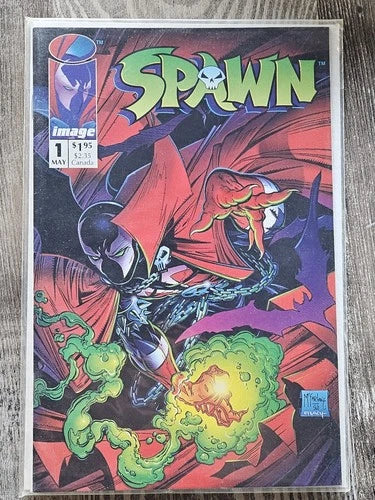 Spawn #1 Comic Book Todd McFarlane, Image Comics , May 1992