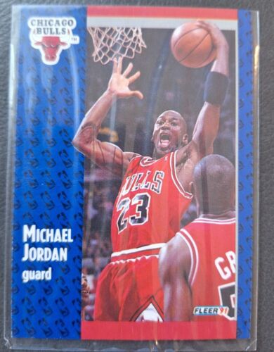 1990-91 FLEER MICHAEL JORDAN #29 CARD BULLS.