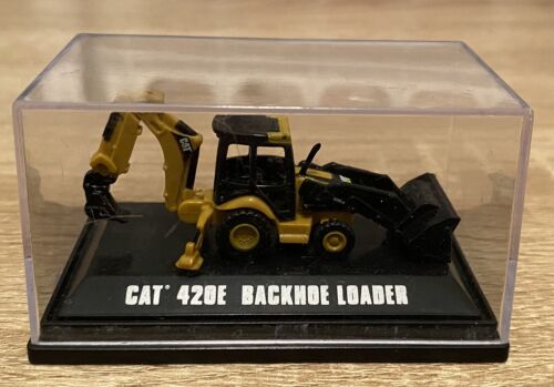 Norscot Caterpillar Cat 420E Backhoe Loader Die Cast Mini Vehicle 55423.