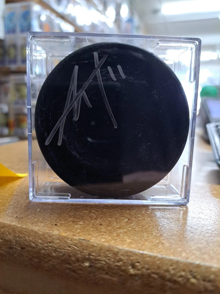 Jordan Staal Beckett Authenticated Autographed Hockey Puck