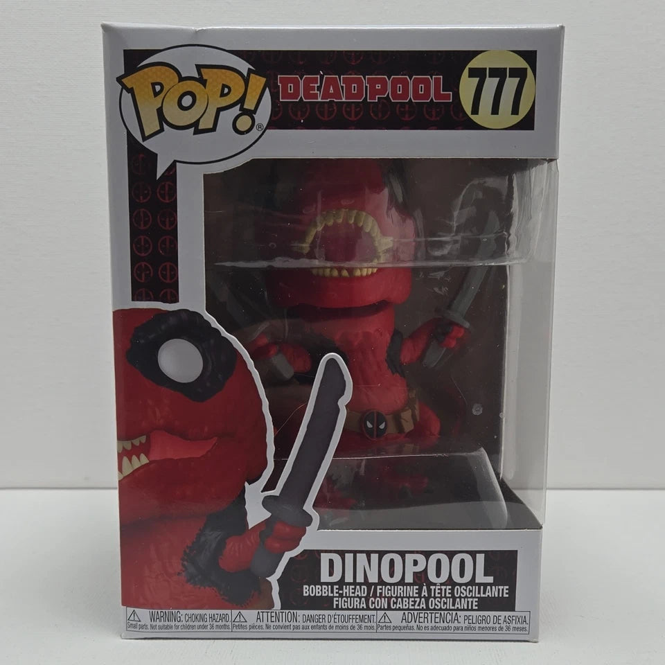 Funko Pop! Vinyl: Marvel Deadpool Dinopool Bobble-Head #777