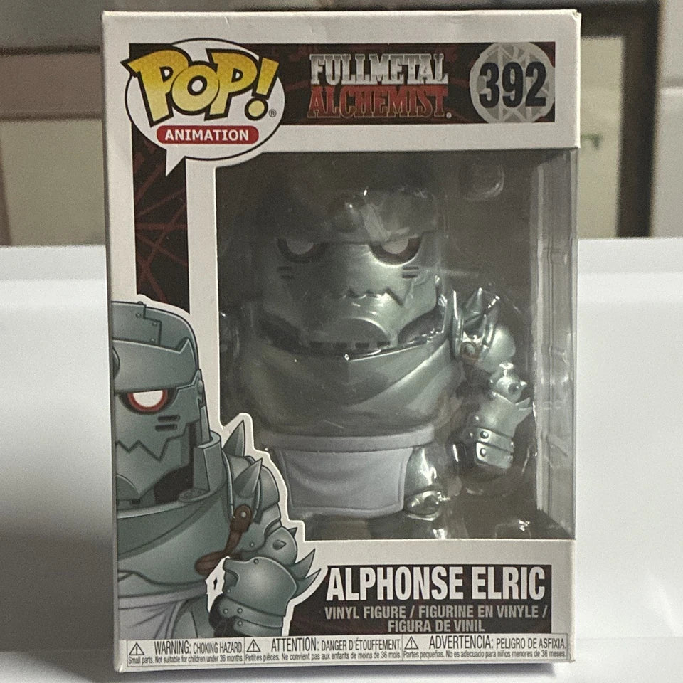 Funko Pop! Animation Alphonse Elric Fullmetal Alchemist Vinyl Figure #392