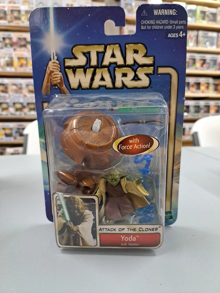 Hasbro Star Wars Attack of the Clones: YODA Jedi Master Action Figure