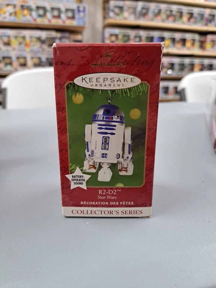 2001 Hallmark Keepsake Christmas Ornament Star Wars R2-D2 Magic Sound Untested