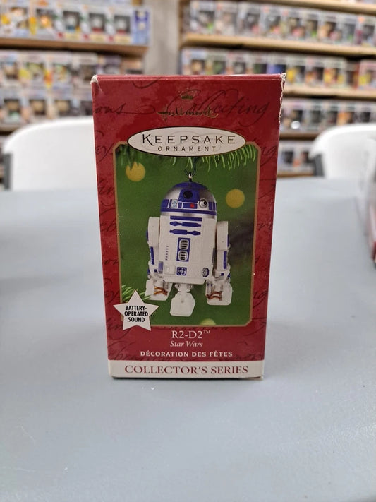 2001 Hallmark Keepsake Christmas Ornament Star Wars R2-D2 Magic Sound Untested