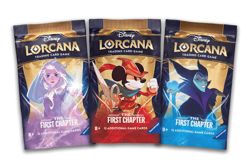 Lorcana First Chapter Booster Pack.