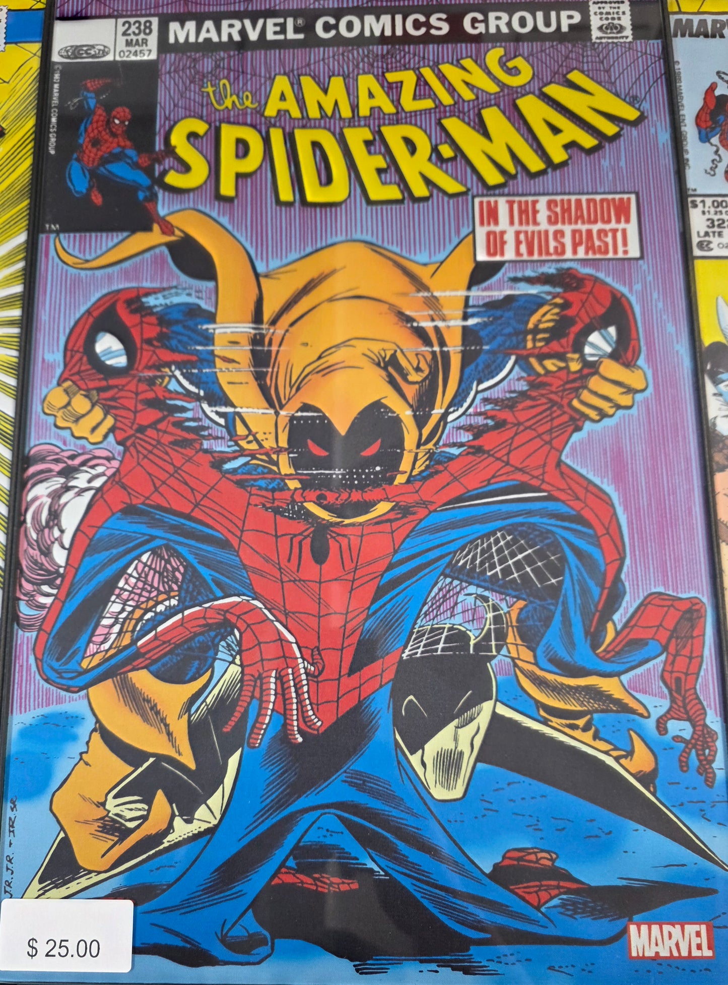 AMAZING SPIDER-MAN #238 COMIC BOOK COVER 11"x17" Framed Poster Print