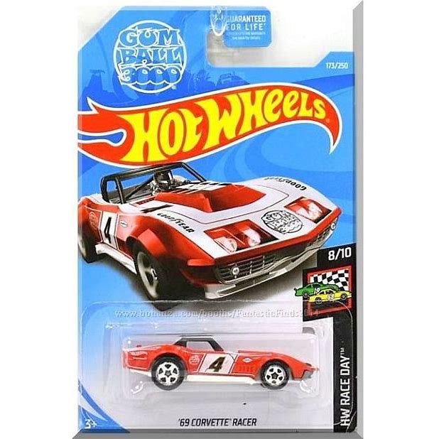 Hot Wheels '69 Corvette Racer HW Race Day Series