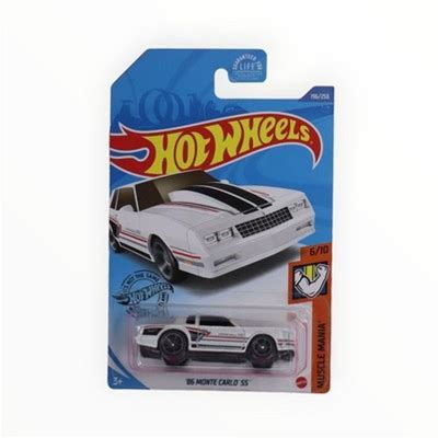 Hot Wheels '86 Monte Carlo SS 196/250 - White - 2020 Mainline A