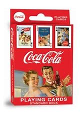 Coca-Cola Vintage Ads Playing Cards
