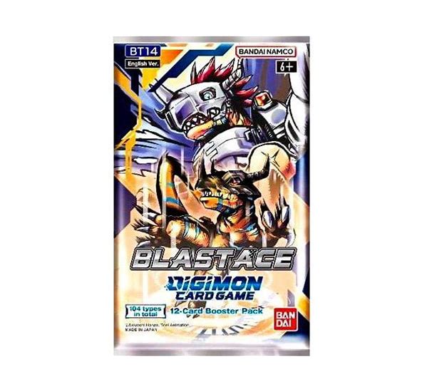 Digimon Trading Card Game Blast Ace Booster Pack (12 Cards).