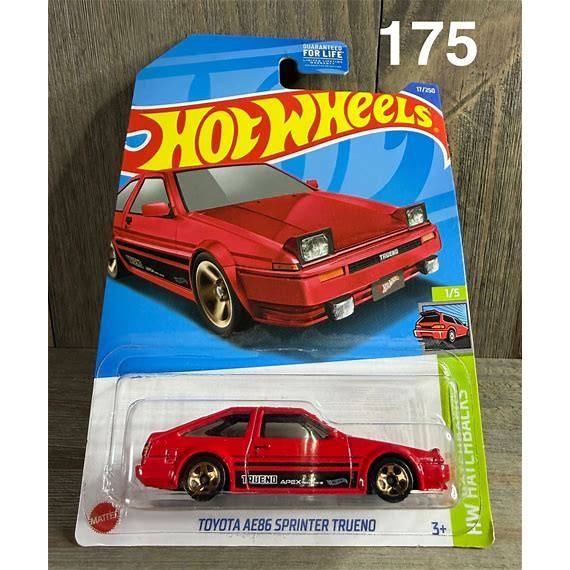 Hot Wheels Toyota AE86 Sprinter Trueno