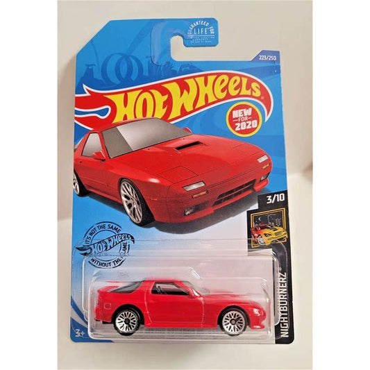 Hot Wheels 2020 Nightburnerz '89 Mazda Savanna RX-7 FC3S Red