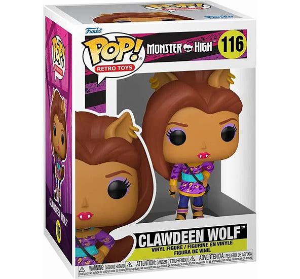 Clawdeen Wolf Funko Pop! Vinyl Figure.